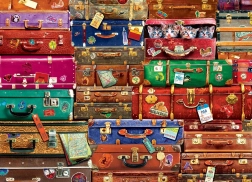 Puzzle EUROGRAPHICS – valises de voyage 1000 pièces