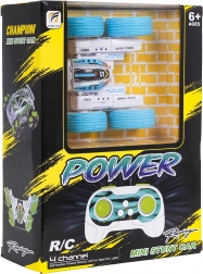 Voiture cascade RC 1:32 Power Stunt – bleu