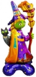 Ballon gonflable Sorcière 63x115 cm