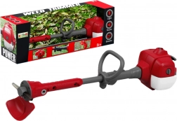 Tondeuse de jardin pour enfants rouge avec effets