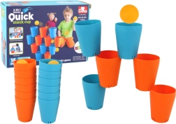Jeu sensoriel kit de construction créatif avec gobelets 3-en-1