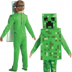Déguisement enfant Creeper du jeu Minecraft 137–149 cm (10–12 ans)