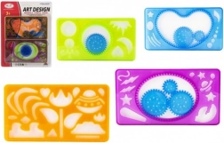 Gabarits en plastique pour dessin 23×29 cm