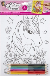 Grafix peinture par numéros - Licornes et gourmandises