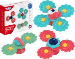 Ensemble de spinners pour enfants à ventouse WOOPIE – 3 pcs