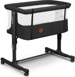 Lit bébé Lionelo Aurora 3-en-1 Gris Graphite