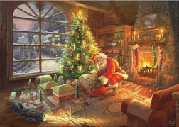Puzzle Schmidt La hotte du Père Noël 1000 pièces