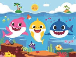 Puzzle pour enfants 30 pièces – monde sous-marin des requins