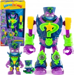 SuperThings Enigma Superbot robot avec méchants et accessoires