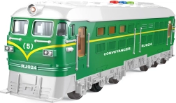 Train à inertie avec effets lumineux et sonores 23 cm