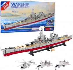 Kit de construction – grand porte‑avions militaire 3216 pièces