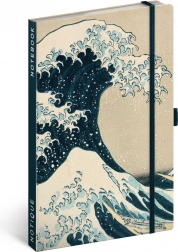 Carnet NOTIQUE Katsushika Hokusai 13 × 21 cm, à points