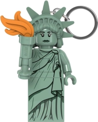 Lego minifigures porte-clés lumineux statue de la liberté