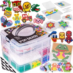 Perles à repasser 6000 pcs dans une mallette