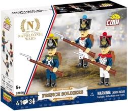 Cobi soldats français – figurines de construction des guerres napoléoniennes
