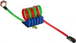 Piste de course pour enfants avec boucle quintuplée