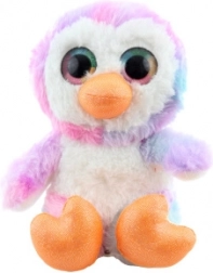 Manchot en peluche pastel 20 cm