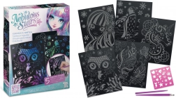 Nebulous Stars Peinture et Grattage Licorne