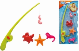 Jeu de pêche magnétique avec canne