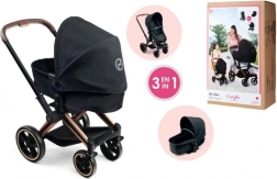 Poussette pour poupées Cybex 3 en 1 noir