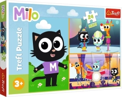 Puzzle 24 maxi – l’aventure du chaton Milo