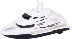 Bateau à inertie avec effets Blanc 22 cm