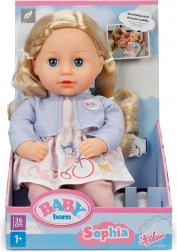 Poupée BABY born Sophia rose 36 cm