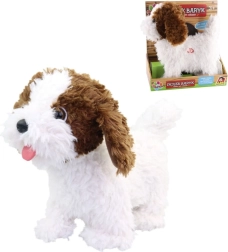 Chiot en peluche marcheur