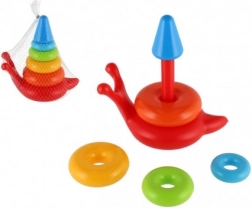 Pyramide empilable colorée pour enfants