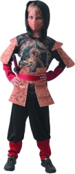 Costume de ninja pour enfants 120–130 cm
