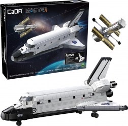 Coffret de construction CADA Master NASA Space Shuttle Discovery – navette spatiale, 1827 pièces