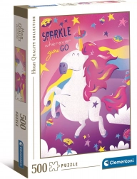 Puzzle Licorne 500 pièces CLEMENTONI