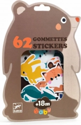 Djeco mes premiers autocollants – animaux de la forêt