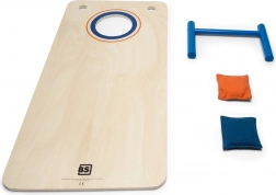 Jeu de lancer Cornhole – ensemble en bois avec sachets