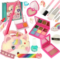 Unicorn Coffret de maquillage pour enfants, 21 pièces