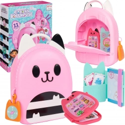 La Maison de Gabby set de voyage avec sac à dos, téléphone et portefeuille