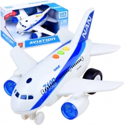 Jouet interactif avion avec son et lumière ZA2433