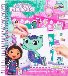 Livre de coloriages et d’activités La maison magique de Gabby