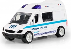 Voiture de police en métal Ostrava 7 cm