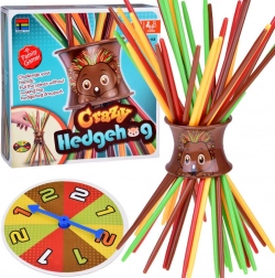 Jeu d’adresse Crazy Hérisson bâtonnets colorés