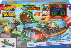 HOT WHEELS MONSTER TRUCKS Color Shifters – mâchoires de crocodile set de jeu