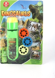 Lampe de poche et projecteur dinosaure