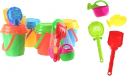 Set seau avec accessoires pour le sable