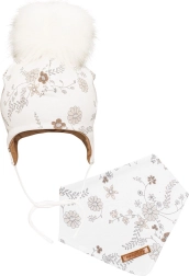 Ensemble d’hiver fille bonnet et foulard New Baby Special One