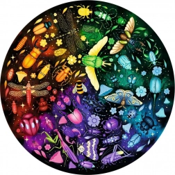 Puzzle Palette de couleurs - Insectes, 500 pièces
