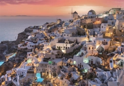 Puzzle Nuances de Santorin 1000 pièces