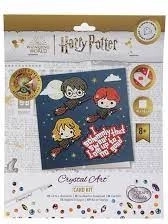 Carte Crystal Art Harry Potter Flying High 18 × 18 cm