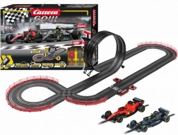 circuit slot Carrera GO Racing for Glory 5,3 m avec Ferrari et Mercedes F1