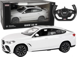 Voiture RC BMW X6 M 1:14 Rastar blanche
