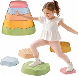 Pierres d’équilibre sensorielles Woopie - 5 pièces